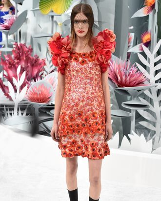 Chanel Couture Was a Magical Greenhouse