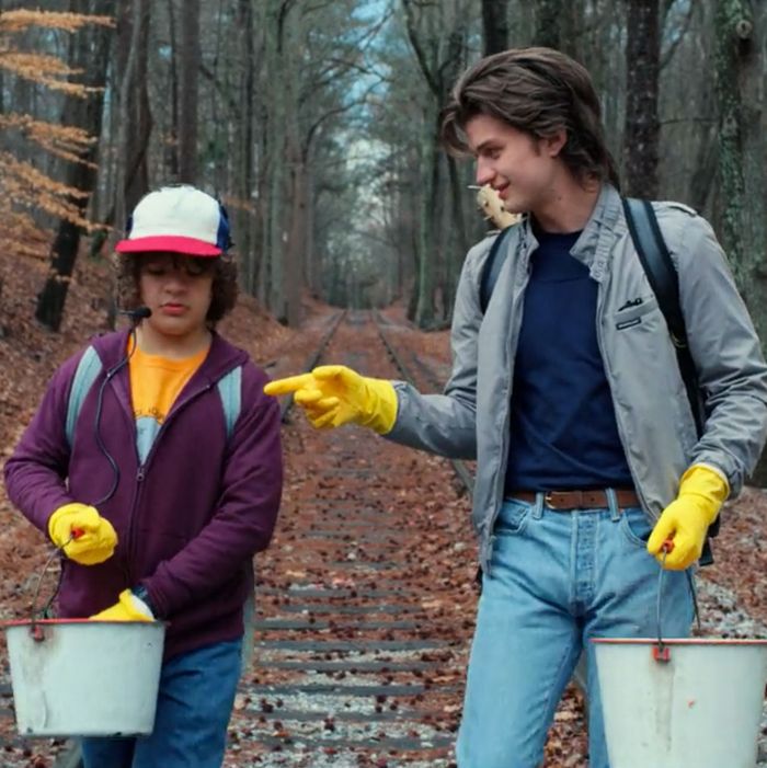 Stranger Things 2 Steve And Dustin Are Tv S Best Bromance