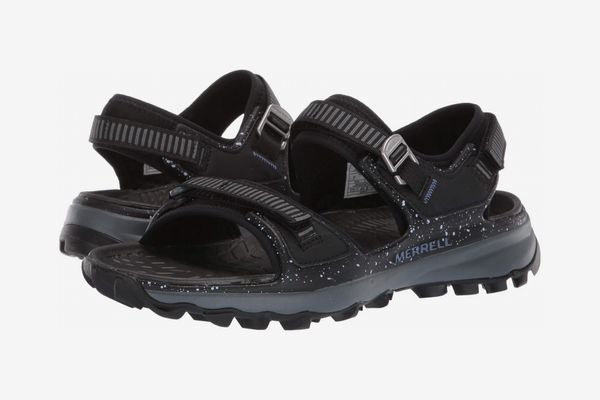 merrell men's choprock strap hiking sandals