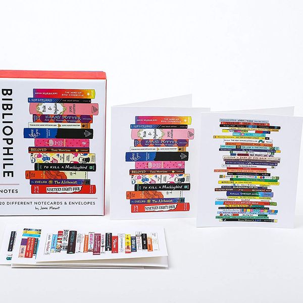 Bibliophile Notes: 20 Different Notecards