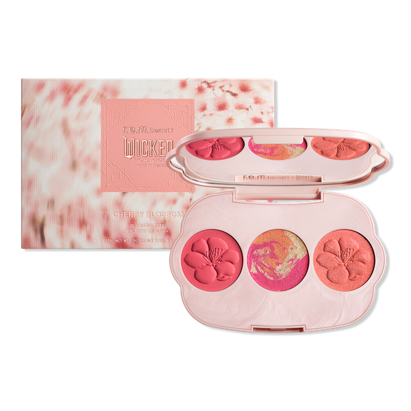 r.e.m. beauty x Wicked Cherry Blossom Blush Palette - Coral
