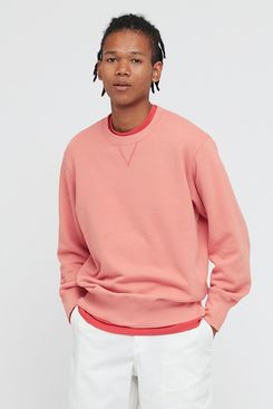 Men Crewneck Cotton Long Sleeve Sweatshirt Sweater Pullover Top Casual Oversize