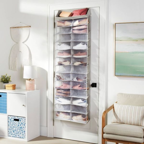 Brightroom Over The Door Mesh Shoe Organizer
