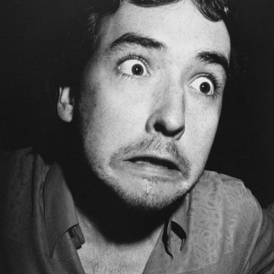 The caption the photo agency has included with this image reads "Actor John Cusack making a frightful face at movie premiere When Harry Met Sally." But I like to think it should read "John Cusack makes a frightful face after learning that When Harry Met Sally ... has copied the ellipses-in-the-title gimmick used a few months earlier by Say Anything ..."