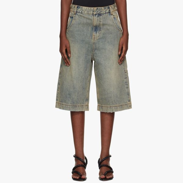 Entire Studios Blue D Denim Shorts
