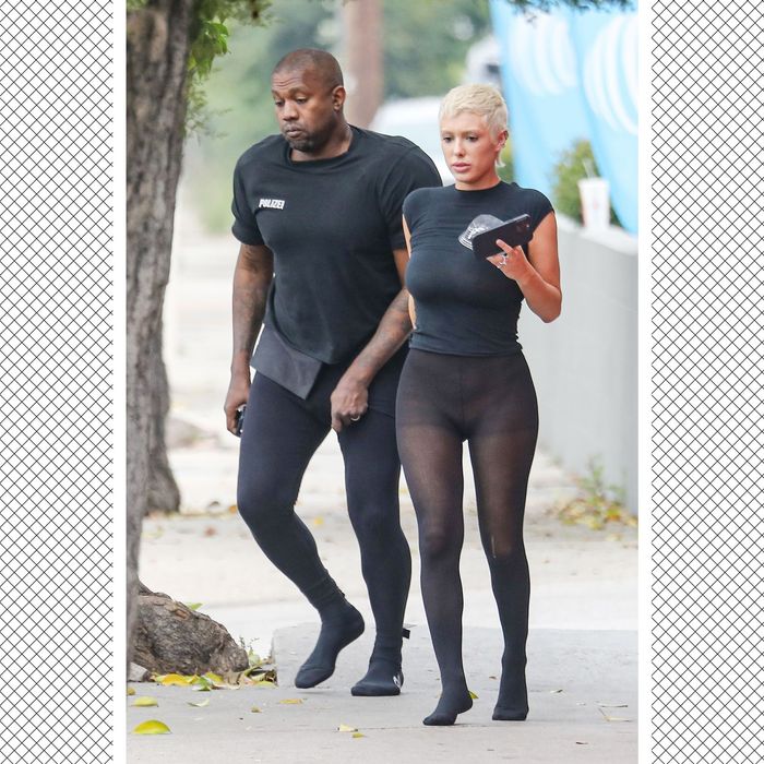 Kanye West And Bianca Censori Spotted In Barefooted Tights News