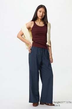 Uniqlo Linen Blend Easy Pants