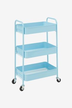 CAXXA 3-Tier Rolling Metal Storage Organizer