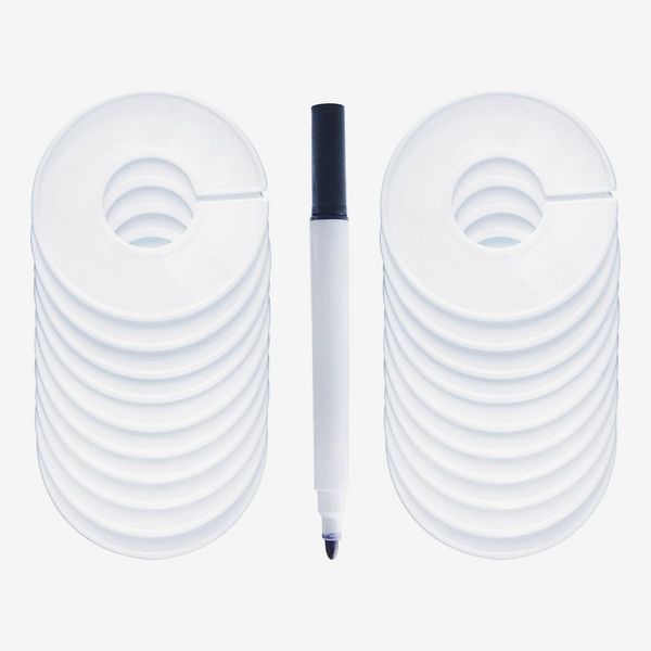 Clothing Rack Size Dividers (Pack of 20)