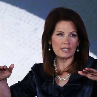 Rep. Michele Bachmann (R-MN) speaks at the Faith & Freedom Coalition conference, June 14, 2013 in Washington, DC. The Faith and Freedom Coalition is a group created by former Christian Coalition leader Ralph Reed, designed to strengthen the evangelical influence in national politics. 