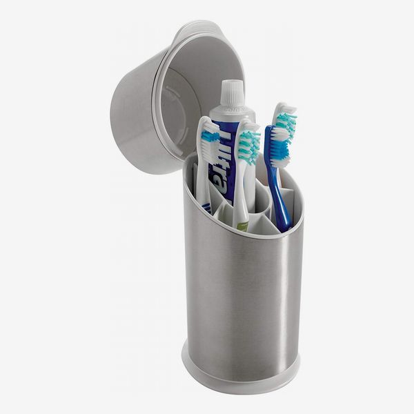 Toothbrush Holder With Diamond Cut Square Paste Holder - Bluee