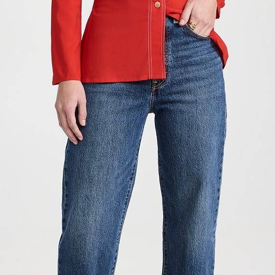 Levi's Ribcage Straight Ankle Jeans