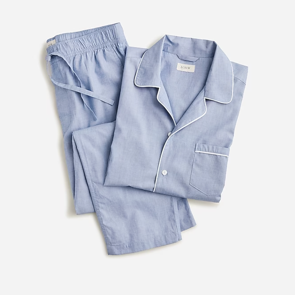 J.Crew Pajama Set in Cotton Poplin