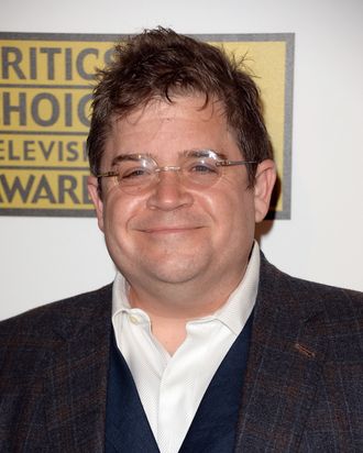 Actor/comedian Patton Oswalt arrives at Broadcast Television Journalists Association's third annual Critics' Choice Television Awards at The Beverly Hilton Hotel on June 10, 2013 in Los Angeles, California)