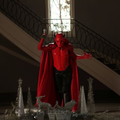 SCREAM QUEENS: The Red Devil in the first part of the two-hour 