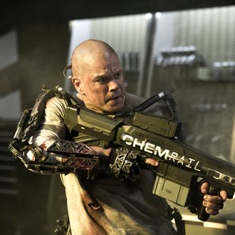 Matt Damon stars in Columbia Pictures' ELYSIUM.