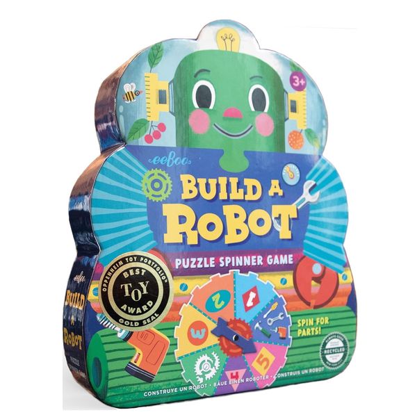 eeBoo Build a Robot Spinner Game