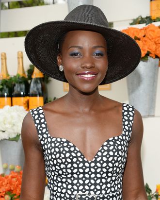 JERSEY CITY, NJ - MAY 31: Actress Lupita Nyong'o attends the seventh annual Veuve Clicquot Polo Classic in Liberty State Park on May 31, 2014 in Jersey City City. (Photo by Jamie McCarthy/Getty Images for Veuve Clicquot)