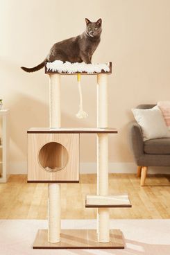 Frisco 47.5-Inch Modern Cat Tree and Condo
