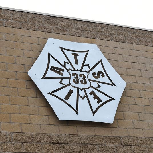 An IATSE Building in Los Angeles, California on October 18, 2021