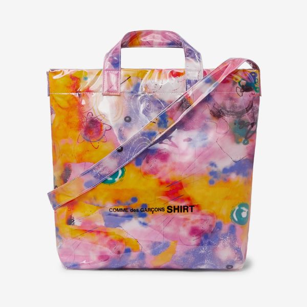 Comme des Garçons Futura Printed PVC-Coated Canvas Tote Bag