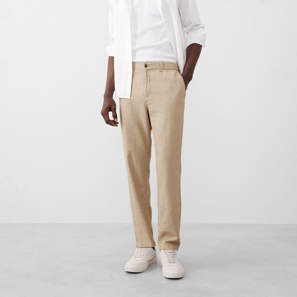 Banana Republic Factory Athletic Linen-Blend Pant