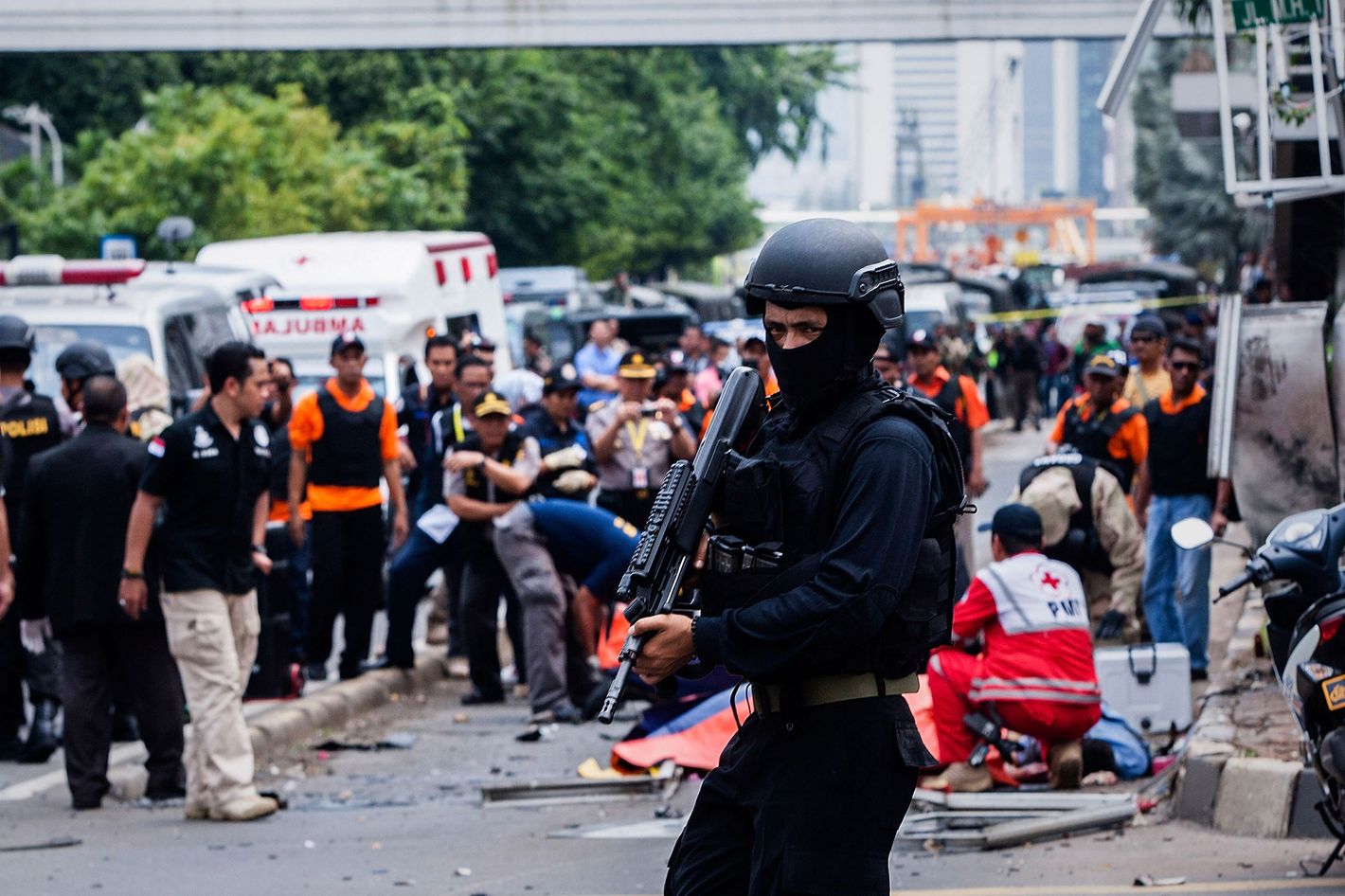 ISIS Claims Responsibility For Multiple Explosions, Shots Fired In Jakarta