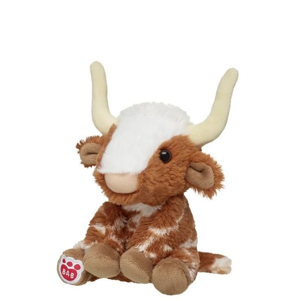 Build-a-Bear Mini Beans Longhorn Stuffed Animal