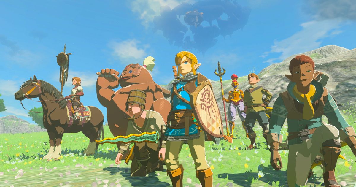 Zelda: Tears of the Kingdom is the highest-rated game of the year