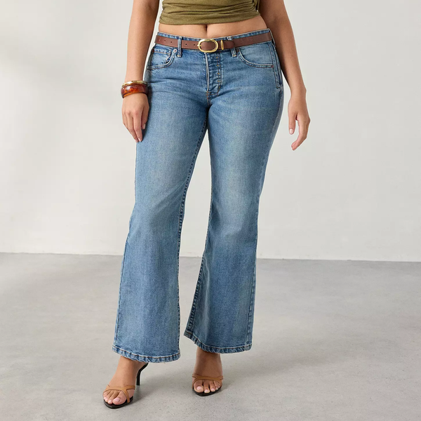 BDG Teo Relaxed Low-Rise Bootcut Jeans