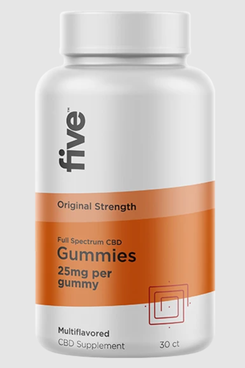 Five CBD Gummies Original Strength, 25 mg