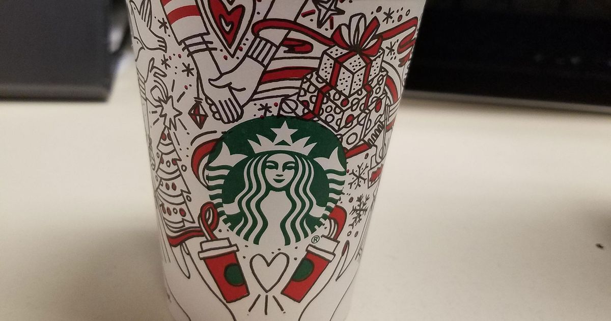 Starbucks's 2017 Holiday Cups Have a Safe Christmassy Doodle