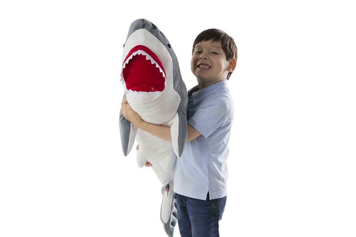 giant stuffed shark that eats you