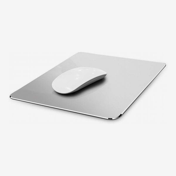 Hard Silver Metal Aluminum Mouse Pad