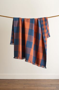 Pendleton Organic Cotton Fringed Throw