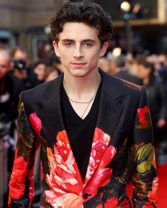 Timothée Chalamet.