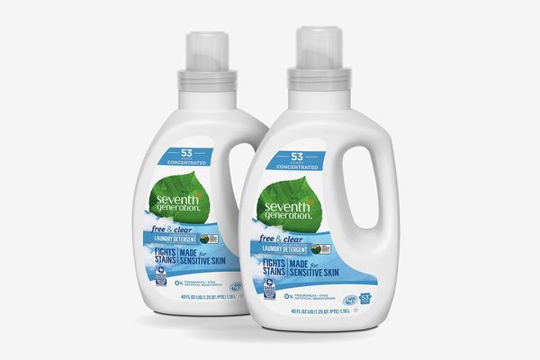 Seventh Generation Concentrated Laundry Detergent, Free and Clear Unscented, 2-Pack