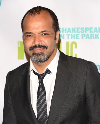 Actor Jeffrey Wright attends the Public Theater 50th Anniversary Gala at Delacorte Theater on June 18, 2012 in New York City.