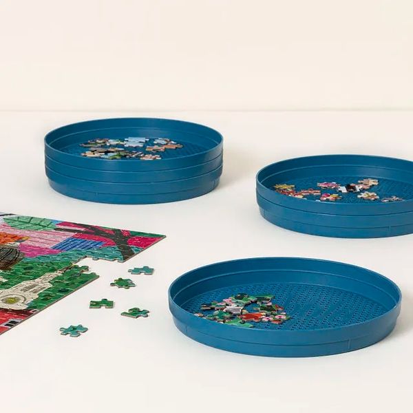 Puzzle-Piece Sorting Trays (Set of 6)