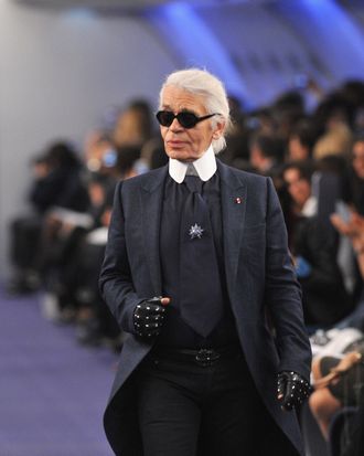 Karl Lagerfeld.