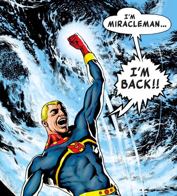 Miracleman is probably the comic I've heard most about but never read. I  did check out its history on wiki, and it's a fun ride, right down to  Gaiman v McFarland. This