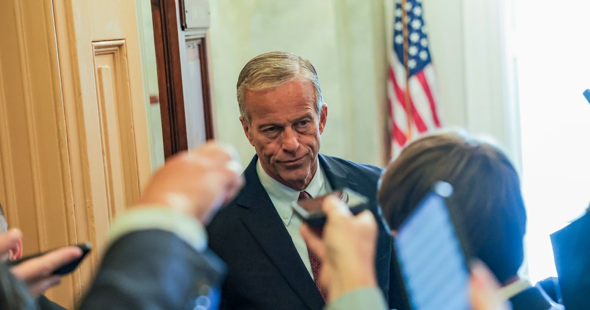 Trump Has Turned John Thune's Job Into a Total Nightmare
