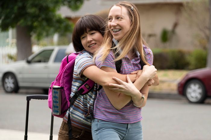 Maya Erskine and Anna Konkle in PEN15.