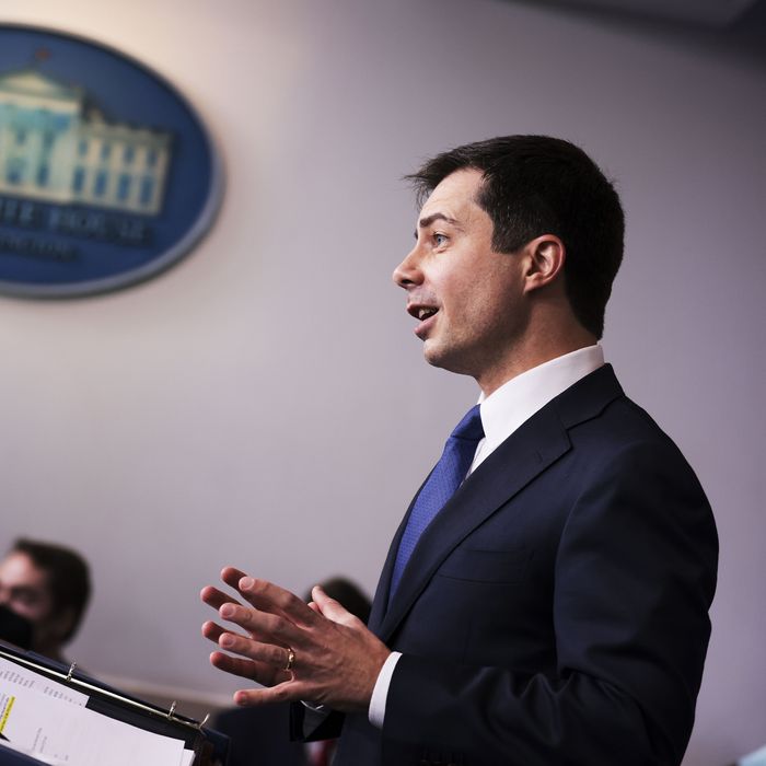 Buttigieg Could Make Air Travel Less Hellish. Will He Do It?