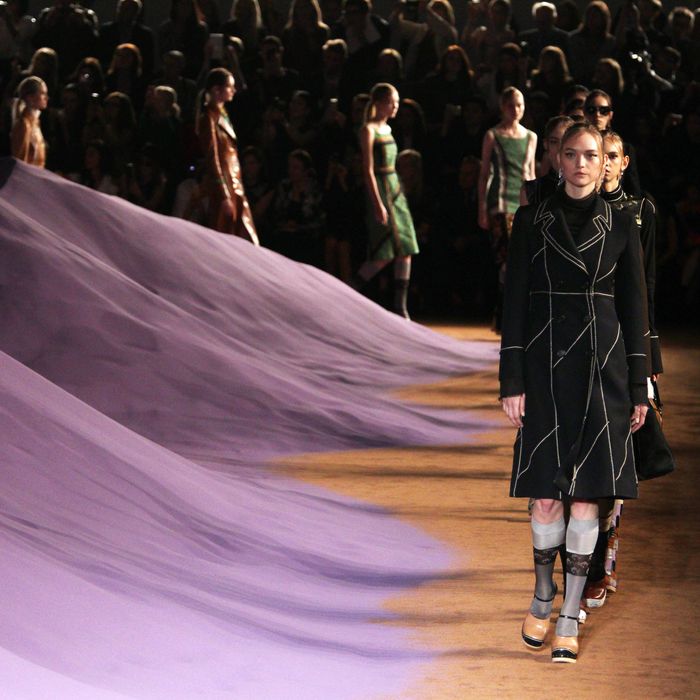 The Prada Show Took Place on a Giant Sand Dune