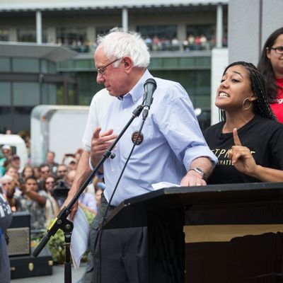 Bernie Sanders Interrupted by Black Lives Matter Activists in Seattle