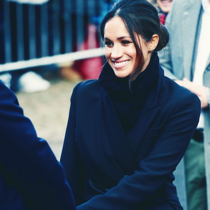 Meghan Markle’s Messy Hair Bun Makes Its Second Appearance