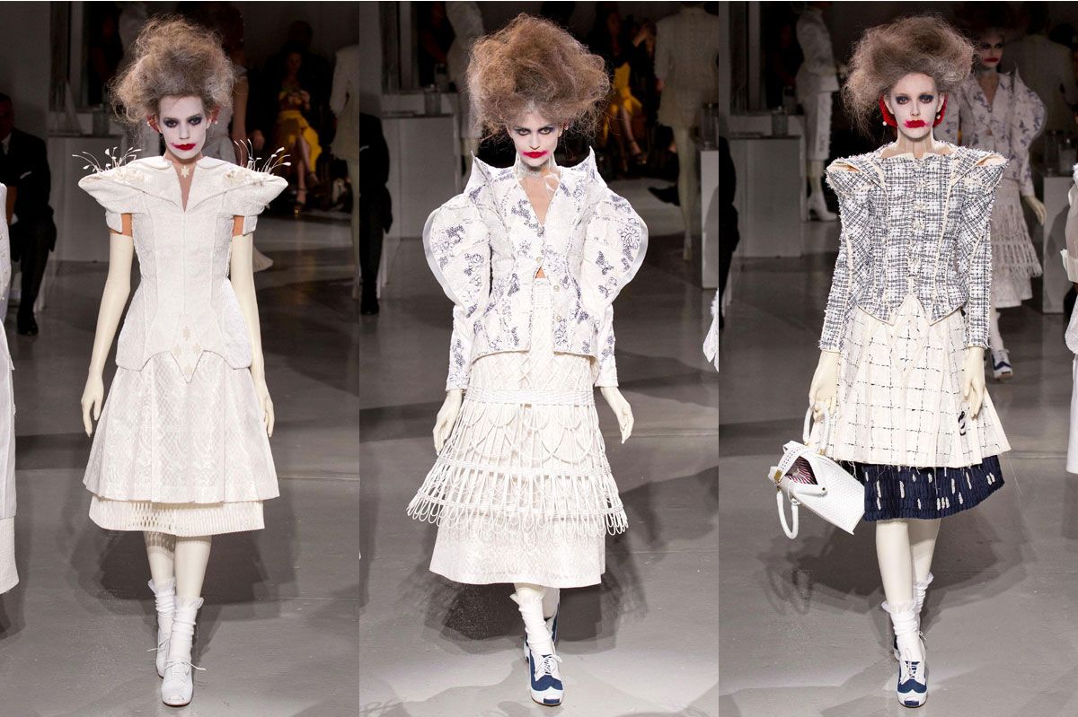 From Straitjackets to Suits: How Thom Browne Adapts His Crazy Runway ...