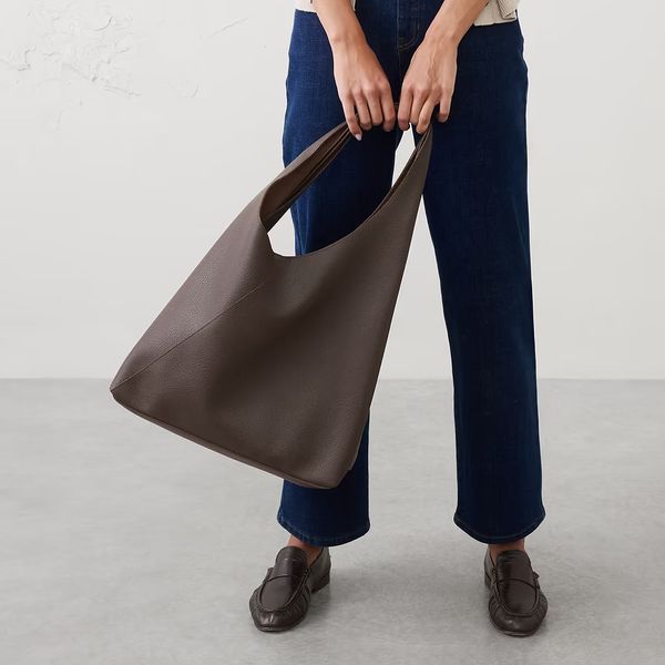 Banana Republic Factory Vegan Leather Slouchy Tote