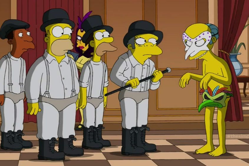 Simpsons Parody Telegraph